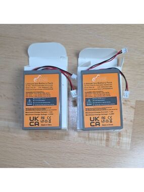 Orange Lithium Ion Battery Pack TT-PS4-2P